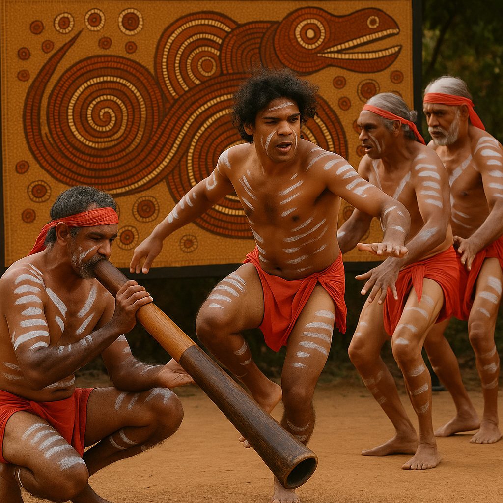 Cerimônia Cultural Aborígene (Respeitosa)